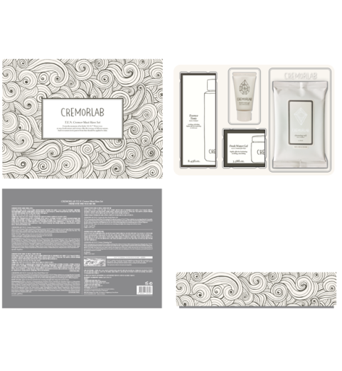 Cremorlab (Креморлаб) T.E.N. Cremor Must Have Set / Набор Идеальное Увлажнение: Крем – гель (100+10 мл), тоник (250 мл), салфетки для снятия макияжа Cremorlab (Креморлаб) T.E.N. Cremor Must Have Set / Набор Идеальное Увлажнение: Крем – гель (100+10 мл), тоник (250 мл), салфетки для снятия макияжа