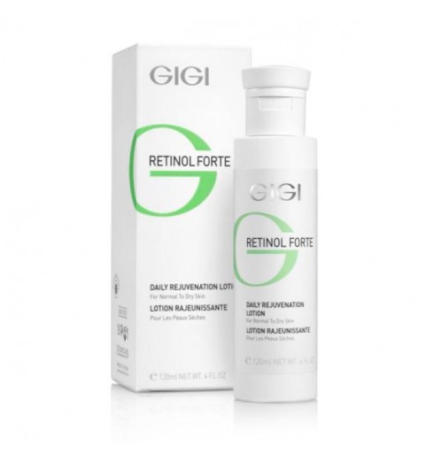 GIGI (ДжиДжи) Retinol Forte Rejuvenation dry / Лосьон-пилинг для нормальной и сухой кожи, 120 мл