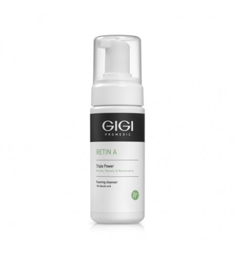 GIGI (ДжиДжи) Retin A Triple Power Foaming Cleanser / Мусс очищающий Тройная Сила, 120 мл