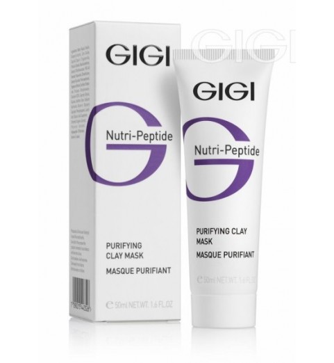 Gigi (ДжиДжи) Nutri Peptide Purifying Clay Mask Oily Skin / Очищающая глиняная маска для жирной кожи, 50 мл