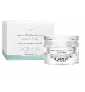 Hormeta (Ормета) HormeMat Rebalancing Mask with sulfur / ОрмеМатирование Нормализующая маска с серой, 50 мл