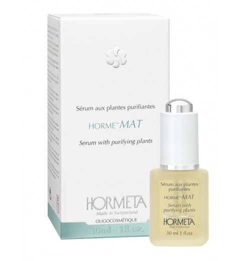 Hormeta (Ормета) HormeMat Serum with Purifying Plants / ОрмеМатирование Оздоравливающая очищающая сыворотка с растительными компонентами, 30 мл