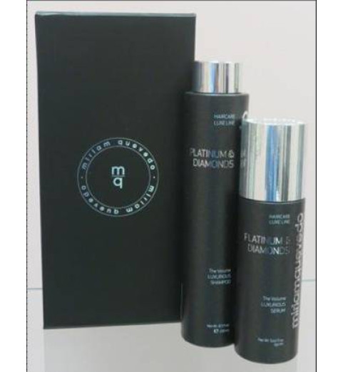 Miriam Quevedo Platinum & Diamonds Volume Indulgense Duo / Бриллиантовый дуэт с Платиной для создания объема 250 мл+250 мл