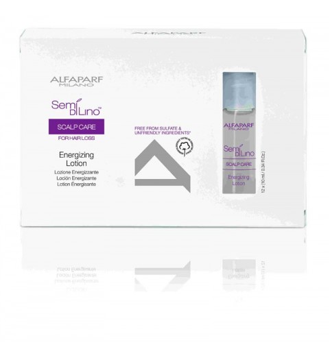 Alfaparf Milano Semi Di Lino Scalp Energizing Lotion / Лосьон энергетический против выпадения, 12*13 мл