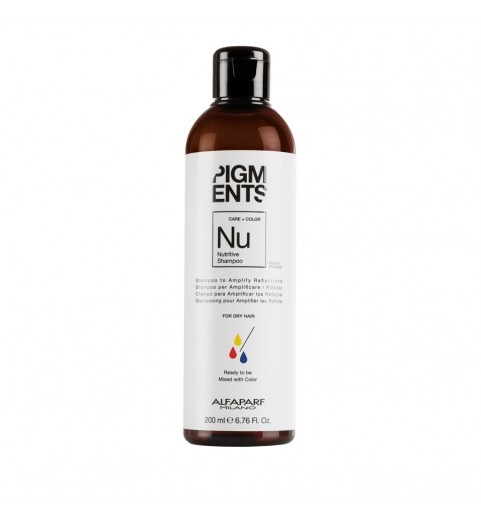 Alfaparf Milano Pigments Nutritive Shampoo / Шампунь питающий для сухих волос, 200 мл