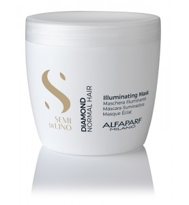 Alfaparf Milano Semi Di Lino Diamond Illuminating Mask / Маска для нормальных волос, придающая блеск, 500 мл