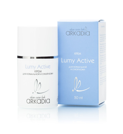 Arkadia Крем Lumy Active для нормальной и сухой кожи, 50 мл Arkadia Крем Lumy Active для нормальной и сухой кожи, 50 мл
