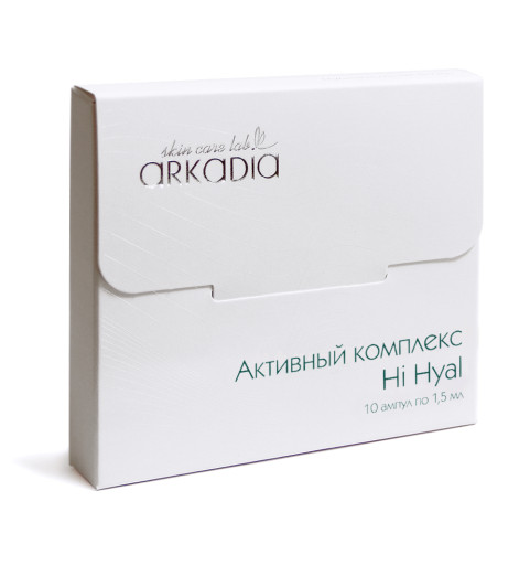 Arkadia Активный комплекс Hi Hyal, 10 x 1.5 мл Arkadia Активный комплекс Hi Hyal, 10 x 1.5 мл