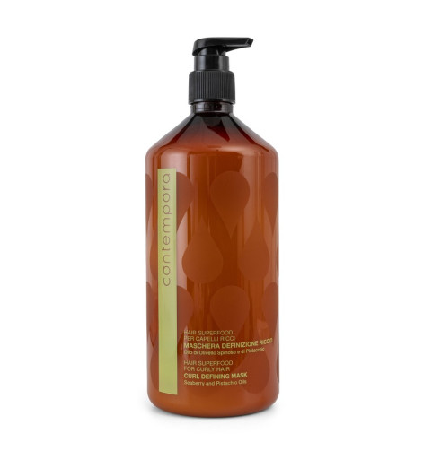 Barex Contempora Curl Defining Mask / Маска для формирования контура завитков с маслом облепихи и фисташковым маслом, 1000 мл