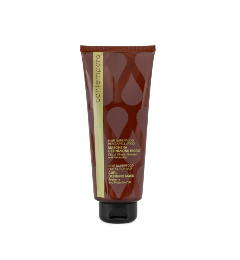 Barex Contempora Curl Defining Mask / Маска для формирования контура завитков с маслом облепихи и фисташковым маслом, 350 мл