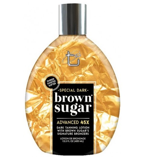 Brown Sugar Special Dark Brown Sugar Advanced 45 Bronzer / Лосьон для загара мгновенного действия, 400 мл