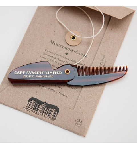 Складная расческа для усов Captain Fawcett Складная расческа для усов Captain Fawcett