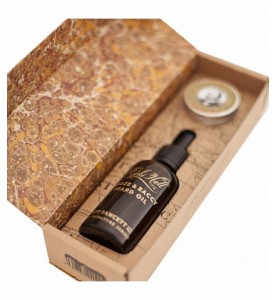 Подарочный набор Captain Fawcett Ricki Hall Booze & Baccy Beard Oil & Moustache Wax