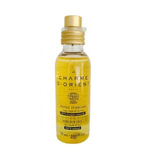 Charme D Orient (Шарм Ориент) Huile d’argan sans torrefaction / Масло арганы без обжарки Bio, 50 мл Charme D Orient (Шарм Ориент) Huile d’argan sans torrefaction / Масло арганы без обжарки Bio, 50 мл