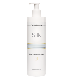 Christina (Кристина) Silk Gentle Cleansing Cream / Мягкий очищающий крем (шаг1), 300 мл