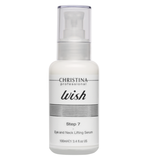 Christina (Кристина) Wish Eye and Neck Lifting Serum / Подтягивающая сыворотка для кожи вокруг глаз и шеи (шаг 7), 100 мл