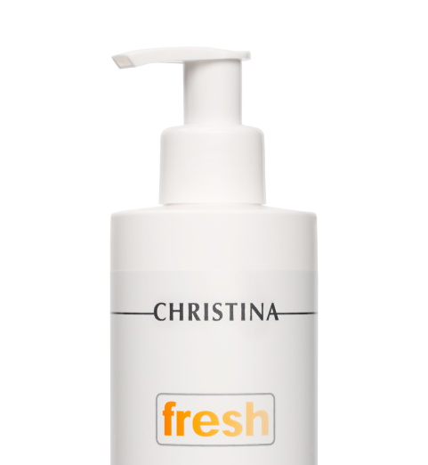 Christina (Кристина) Fresh AHA Cleansing Gel for all skin types, pH 2,6-3,6 / Очищающий гель с фруктовыми кислотами для всех типов кожи, 300 мл