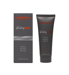 Christina (Кристина) Forever Young Men Extra Action Scrub / Скраб активного действия, 75 мл