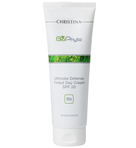 Christina (Кристина) Bio Phyto Ultimate Defense Tinted Day Cream SPF 20 / Дневной крем «Абсолютная защита» SPF 20 с тоном (шаг 8b), 250 мл