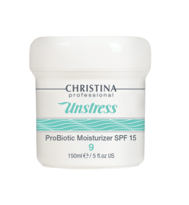 Christina (Кристина) Unstress Probiotic Moisturizer SPF 15 / Увлажняющий крем с пробиотическим действием SPF 15 (шаг 9), 150 мл