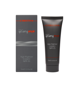 Christina (Кристина) Forever Young Men Age-Fighter Cream SPF 15 / Крем против старения c SPF 15, 75 мл