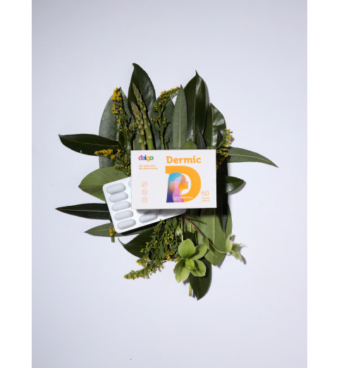 Daigo Dermic / Дайго Дермик с натуральным пептидом хлореллы, 60 капсул