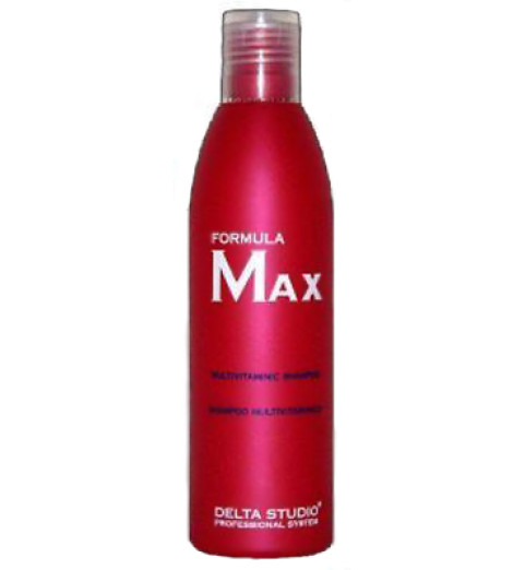 Delta Studio Formula Max / Шампунь с мультивитаминным комплексом Макс, 250 мл Delta Studio Formula Max / Шампунь с мультивитаминным комплексом Макс, 250 мл