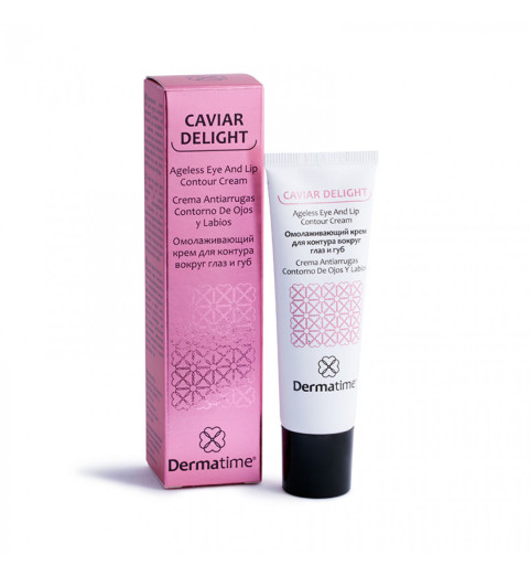 Dermatime Caviar Delight Ageless Eye And Lip Contour Cream / Омолаживающий крем для контура вокруг глаз и губ, 30 мл Dermatime Caviar Delight Ageless Eye And Lip Contour Cream / Омолаживающий крем для контура вокруг глаз и губ, 30 мл