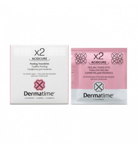 Dermatime Acidcure X2 Peeling Towelette / Набор салфеток для пилинга, 5 шт.