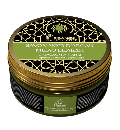Diar Argana Arganoil Fruits Du Maroc / Марокканское черное мыло Бельди c маслом Арганы и ароматом эвкалипта, 100 мл Diar Argana Arganoil Fruits Du Maroc / Марокканское черное мыло Бельди c маслом Арганы и ароматом эвкалипта, 100 мл