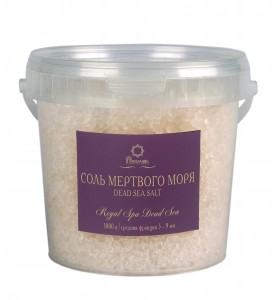 Diar Argana Royal Spa Dead Sea Salt / Минеральная соль Мертвого моря (средняя фракция 5-9 мм), 1000 г