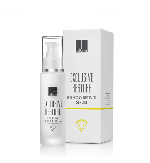 Dr. Kadir Exclusive Restore Hydroxy Retinol Serum / Сыворотка Гидроксиретинол с ретинолом, гликолевой и яблочной кислотами, витаминами Е и С, 50 мл