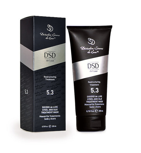 DSD de Luxe Steel and Silk Treatment Mask / Диксидокс Де Люкс Восстанавливающая маска сталь и шелк, 200 мл DSD de Luxe Steel and Silk Treatment Mask / Диксидокс Де Люкс Восстанавливающая маска сталь и шелк, 200 мл