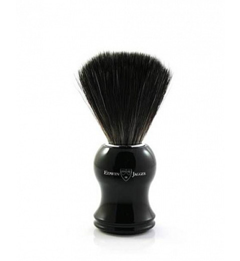 Помазок Edwin Jagger 21P36, черная смола, искусственный ворс Помазок Edwin Jagger 21P36, черная смола, искусственный ворс