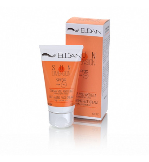 Eldan Anti-Aging Face Cream High Protection / Дневная защита от солнца SPF 30, 50 мл