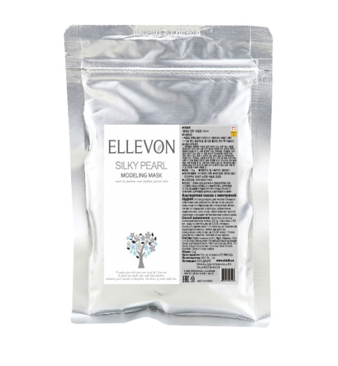 Ellevon (Эллевон) Silky Pearl Modeling Mask / Альгинатная маска с жемчужной пудрой, 1000г