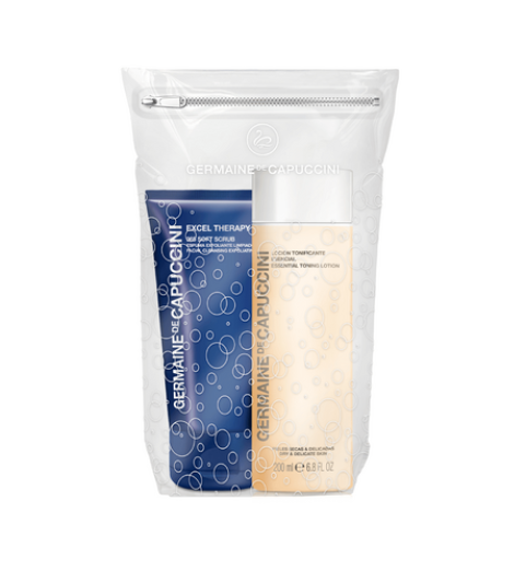 Germaine de Capuccini Набор очищение для чувствительной кожи: Скраб-пенка для лица Excel Therapy O2 365 + Лосьон тонизирующий Options Germaine de Capuccini Набор очищение для чувствительной кожи: Скраб-пенка для лица Excel Therapy O2 365 + Лосьон тонизирующий Options