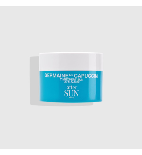 Germaine de Cappucini TimExpert Sun Icy Pleasure After-Sun Facial Repair Treatment / Крем после загара восстанавливающий для лица, 50 мл Germaine de Cappucini TimExpert Sun Icy Pleasure After-Sun Facial Repair Treatment / Крем после загара восстанавливающий для лица, 50 мл