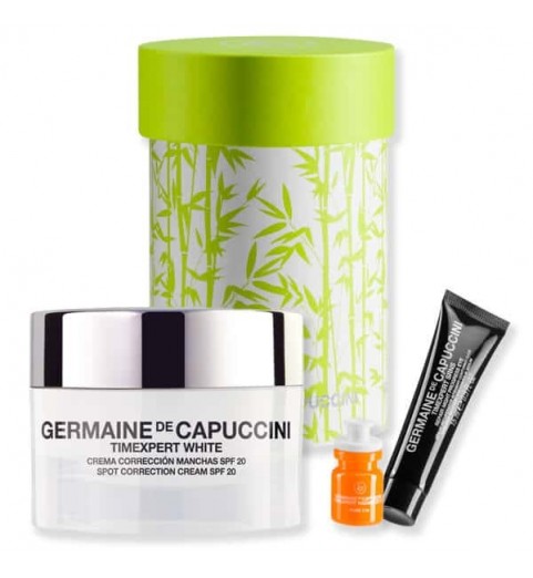 Germaine de Cappucini Набор Feel the Beauty / TimExpert Radiance C+ Эмульсия Pure C10 антиоксидантная + TimExpert SRNS Интенсивная сыворотка для восстановления кожи вокруг глаз + TimExpert WhiTimExpert Крем для коррекции пигментных пятен SPF20, 1 шт.