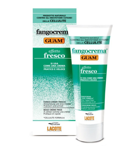 Guam Fangocrema Effetto Fresco / Крем антицеллюлитный с освежающим эффектом на основе грязи для тела, 250 мл Guam Fangocrema Effetto Fresco / Крем антицеллюлитный с освежающим эффектом на основе грязи для тела, 250 мл