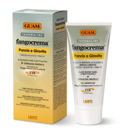 Guam Tourmaline Fangocrema Pancia e Girovita / Крем моделирующий для живота и талии с разогревающим эффектом с микрокристаллами турмалина, 150 мл Guam Tourmaline Fangocrema Pancia e Girovita / Крем моделирующий для живота и талии с разогревающим эффектом с микрокристаллами турмалина, 150 мл