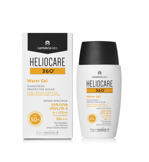 Heliocare 360º Water Gel Sunscreen SPF50+ / Солнцезащитный увлажняющий гель-флюид, 50 мл Heliocare 360º Water Gel Sunscreen SPF50+ / Солнцезащитный увлажняющий гель-флюид, 50 мл
