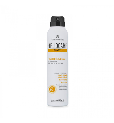 Heliocare 360º Invisible Spray SPF50+ / Невидимый спрей, 200 мл Heliocare 360º Invisible Spray SPF50+ / Невидимый спрей, 200 мл