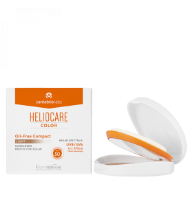 Heliocare Oil Free Compact SPF50 / Крем-пудра компактная для жирной кожи (натуральный), 10г