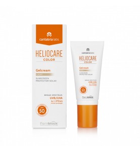 Heliocare Color Gelcream Light SPF50 / Тональный солнцезащитный гель-крем, 50 мл