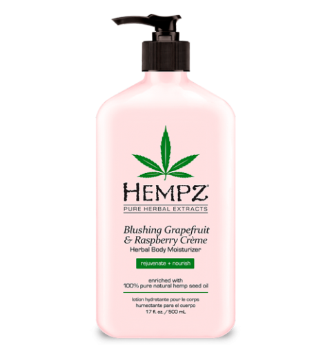 Hempz Blushing Grapefruit & Raspberry Moisturizer / Молочко для тела увлажняющее Грейпфрут и Малина, 500 мл