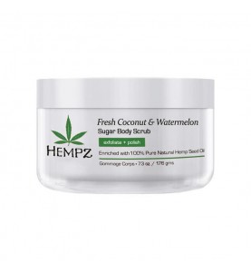 Hempz Fresh Coconut & Watermelon Sugar Body Scrub / Скраб для тела Кокос и Арбуз, 176 г