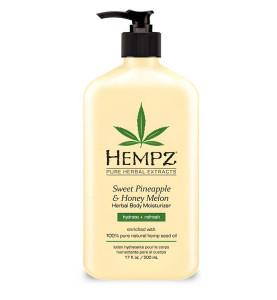 Hempz Sweet Pineapple & Honey Melon Herbal Body Moisturizer / Молочко для тела увлажняющее Ананас и Медовая Дыня, 500 мл