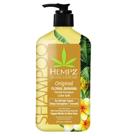 Hempz Original Herbal Shampoo For Damaged & Color Treated Hair / Шампунь Оригинальный сильной степени увлажнения для поврежденных волос, 500 мл Hempz Original Herbal Shampoo For Damaged & Color Treated Hair / Шампунь Оригинальный сильной степени увлажнения для поврежденных волос, 500 мл