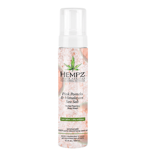 Hempz Pink Pomelo & Himalayan Sea Salt Herbal Foaming Body Wash / Гель-мусс для душа Помело и Гималайская соль, 250 мл